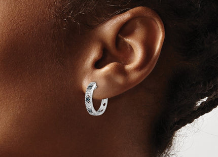 14k White Gold Earrings Style EM5404 - Classique Jewelry Inc.