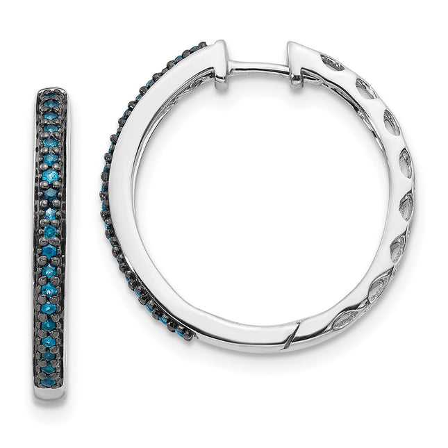 14k White Gold Jewelry Style EM5405 - Classique Jewelry Inc.
