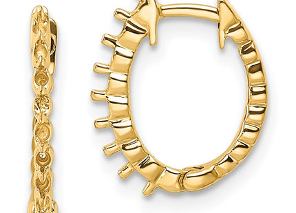 14k Yellow Gold Earrings Style EM5408 - Classique Jewelry Inc.
