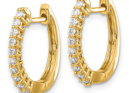 14k Yellow Gold Earrings Style EM5411 - Classique Jewelry Inc.