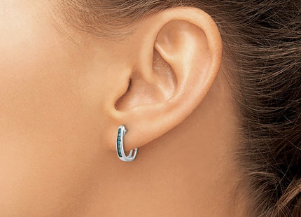 14k White Gold Earrings Style EM5415 - Classique Jewelry Inc.