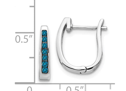 14k White Gold Earrings Style EM5415 - Classique Jewelry Inc.