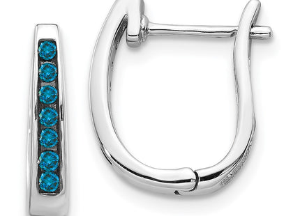 14k White Gold Earrings Style EM5415 - Classique Jewelry Inc.