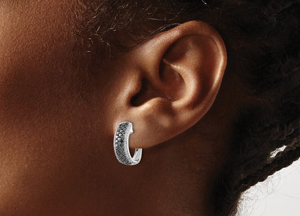 14k White Gold Earrings Style EM5417 - Classique Jewelry Inc.