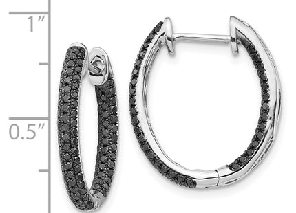 14k White Gold Earrings Style EM5434 - Classique Jewelry Inc.