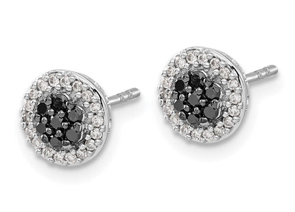 14k White Gold Earrings Style EM5450 - Classique Jewelry Inc.