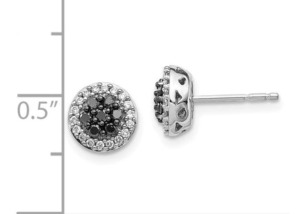 14k White Gold Earrings Style EM5450 - Classique Jewelry Inc.