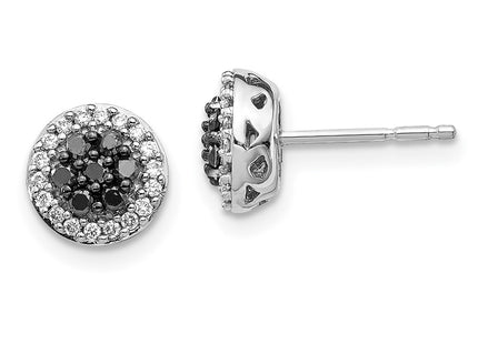 14k White Gold Earrings Style EM5450 - Classique Jewelry Inc.