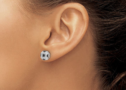 14k White Gold Earrings Style EM5486 - Classique Jewelry Inc.