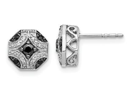 14k White Gold Earrings Style EM5486 - Classique Jewelry Inc.