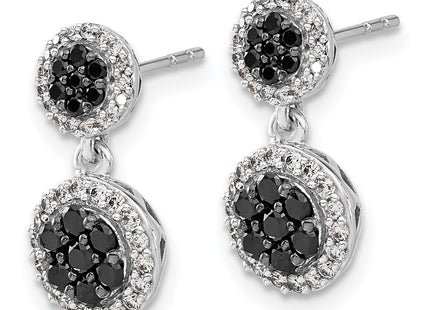 14k White Gold Earrings Style EM5487 - Classique Jewelry Inc.