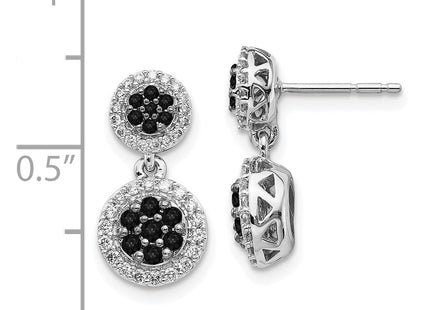 14k White Gold Earrings Style EM5487 - Classique Jewelry Inc.