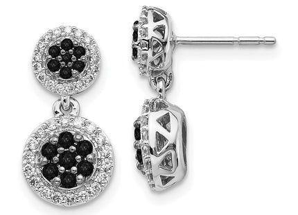 14k White Gold Earrings Style EM5487 - Classique Jewelry Inc.