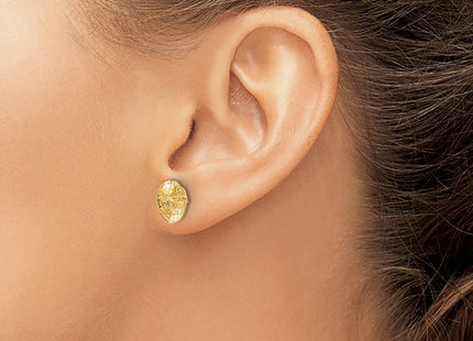 14k Yellow Gold Earrings Style EM5505 - Classique Jewelry Inc.