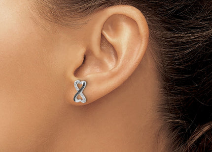 14k White Gold Earrings Style EM5516 - Classique Jewelry Inc.