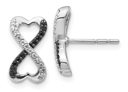 14k White Gold Earrings Style EM5516 - Classique Jewelry Inc.