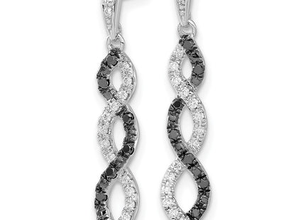 14k White Gold Earrings Style EM5575 - Classique Jewelry Inc.