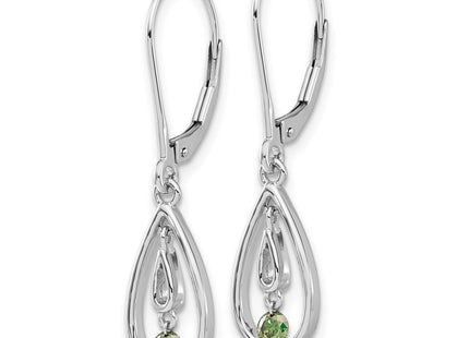 14k White Gold Earrings Style EM5582 - Classique Jewelry Inc.