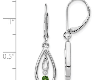14k White Gold Earrings Style EM5582 - Classique Jewelry Inc.