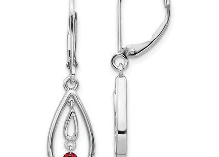 14k White Gold Earrings Style EM5582 - Classique Jewelry Inc.