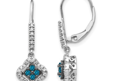 14k White Gold Earrings Style EM5583 - Classique Jewelry Inc.