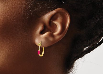 14k White Gold Earrings Style EM5601 - Classique Jewelry Inc.
