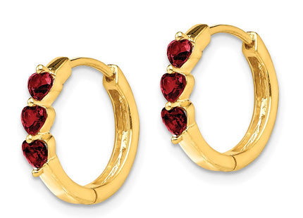 14k Yellow Gold Earrings Style EM5606 - Classique Jewelry Inc.