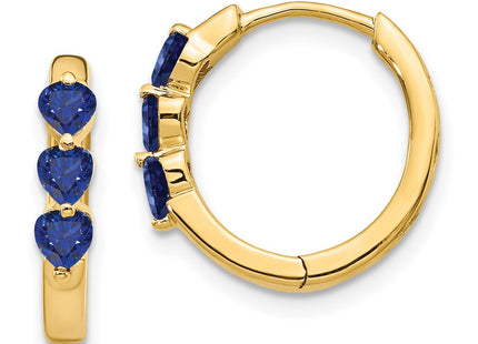 14k Yellow Gold Earrings Style EM5606 - Classique Jewelry Inc.