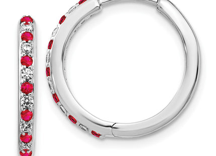 14k White Gold Earrings Style EM5607 - Classique Jewelry Inc.