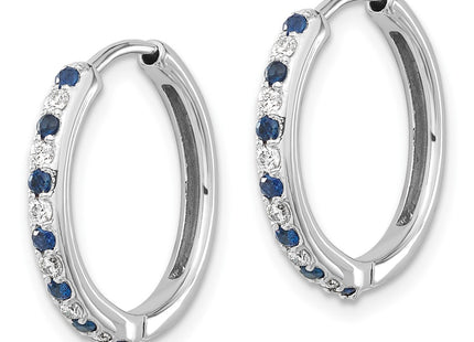 14k White Gold Earrings Style EM5607 - Classique Jewelry Inc.