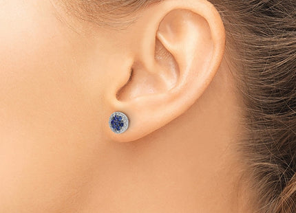 14k White Gold Earrings Style EM5612 - Classique Jewelry Inc.