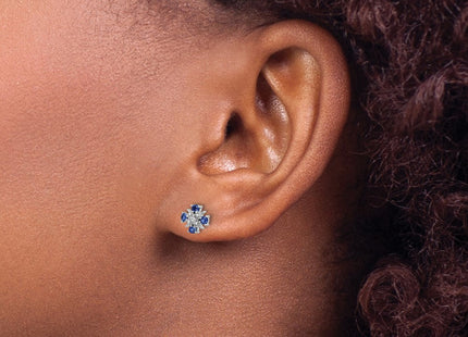 14k White Gold Earrings Style EM5616 - Classique Jewelry Inc.