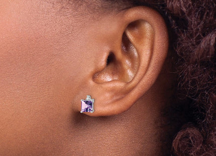 14k White Gold Earrings Style EM7085 - Classique Jewelry Inc.