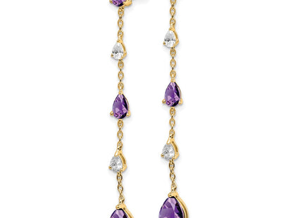 14k Yellow Gold Earrings Style EM7090 - Classique Jewelry Inc.