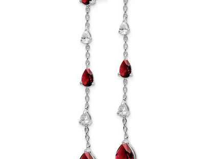 14k White Gold Earrings Style EM7090 - Classique Jewelry Inc.