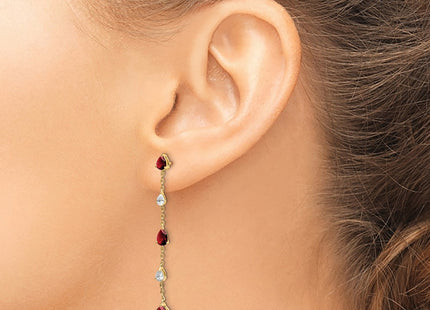 14k Yellow Gold Earrings Style EM7090 - Classique Jewelry Inc.