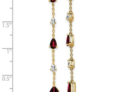 14k Yellow Gold Earrings Style EM7090 - Classique Jewelry Inc.