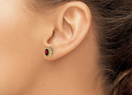 14k Yellow Gold Earrings Style EM7093 - Classique Jewelry Inc.