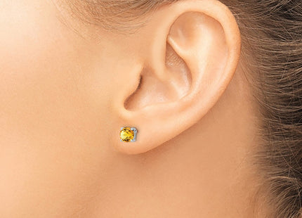 14k White Gold Earrings Style EM7097 - Classique Jewelry Inc.