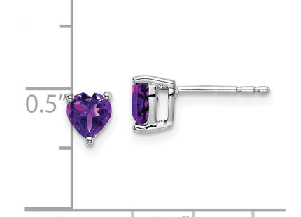 14k White Gold Earrings Style EM7099 - Classique Jewelry Inc.