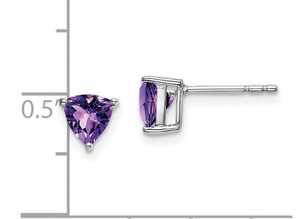14k White Gold Earrings Style EM7100 - Classique Jewelry Inc.