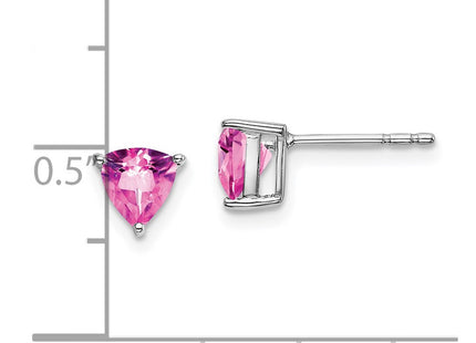 14k White Gold Earrings Style EM7100 - Classique Jewelry Inc.