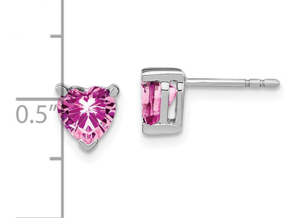 14k White Gold Earrings Style EM7101 - Classique Jewelry Inc.
