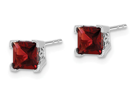 14k White Gold Earrings Style EM7102 - Classique Jewelry Inc.