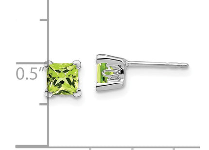 14k White Gold Earrings Style EM7102 - Classique Jewelry Inc.