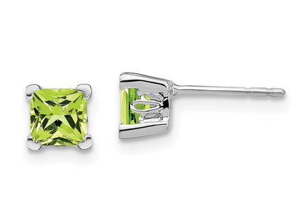 14k White Gold Earrings Style EM7102 - Classique Jewelry Inc.