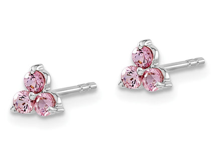 14k White Gold Earrings Style EM7119 - Classique Jewelry Inc.