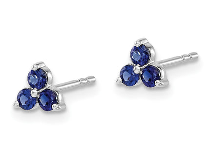 14k White Gold Earrings Style EM7119 - Classique Jewelry Inc.