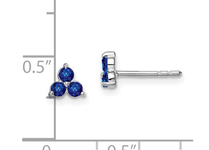14k White Gold Earrings Style EM7119 - Classique Jewelry Inc.