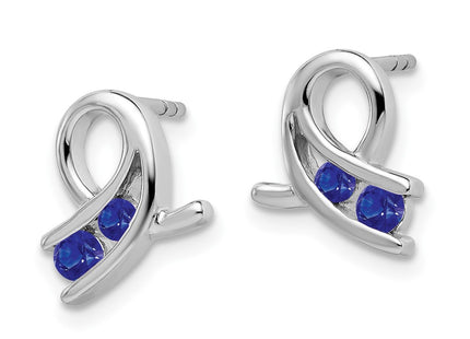 14k White Gold Earrings Style EM7120 - Classique Jewelry Inc.